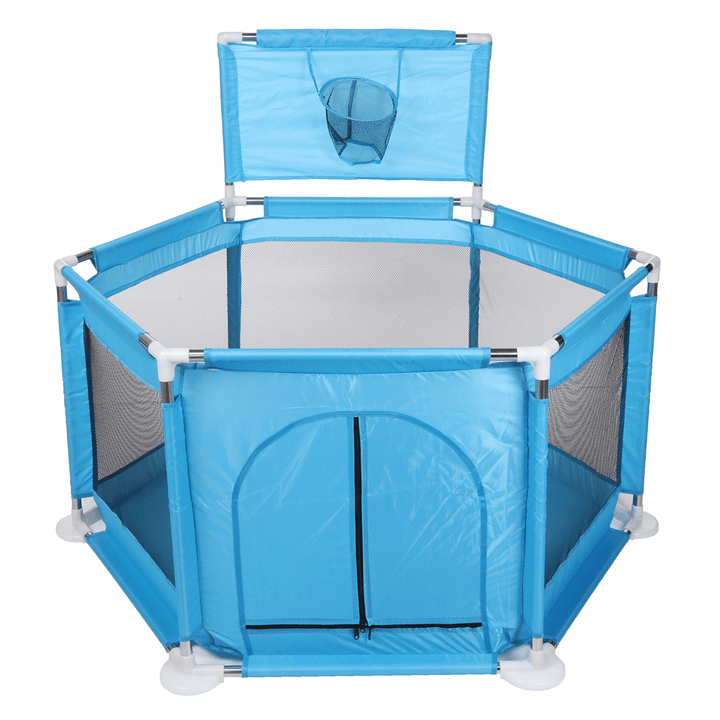 Baby Portable Children'S Playpen Folding Child Fence Child Safety Barrier Ball Pool Kids Bed Fence Playpen Dry Pool for Children - MRSLM