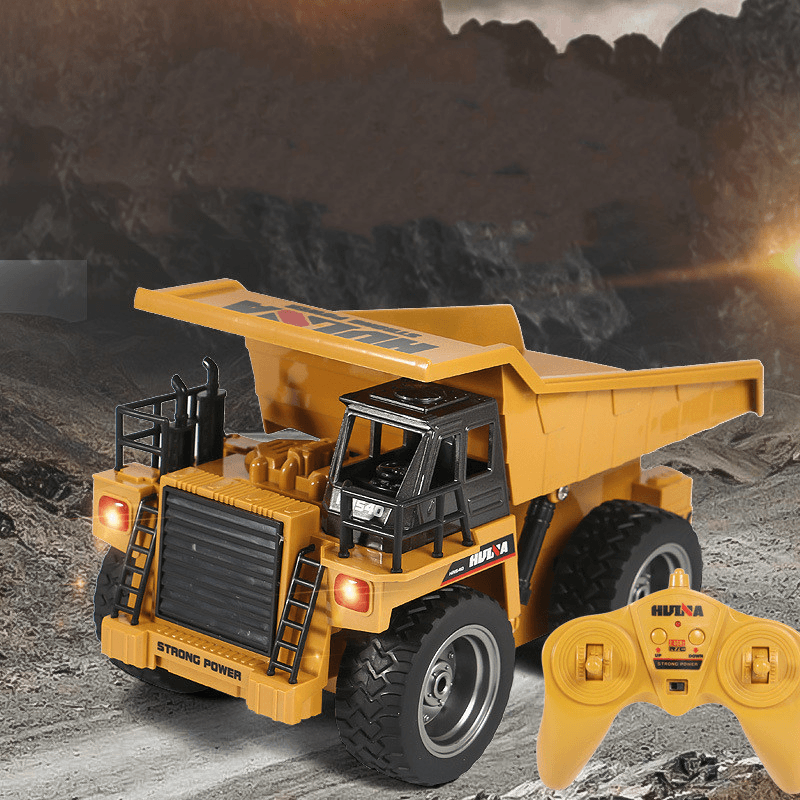 Alloy Remote Control Engineering Dump Truck Toys - MRSLM