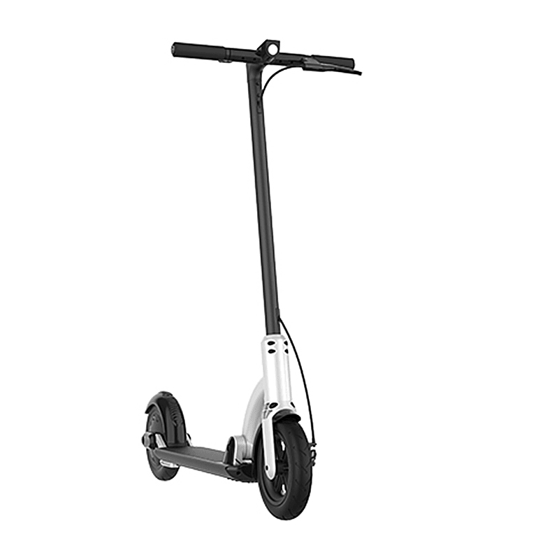 NEXTDRIVE N-4A 350W 7.8Ah 36V 8.5Inch White Folding Electric Scooter 26Km/H Top Speed 30Km Mileage Range Double Brake System Waterproof Scooter Max Load 100Kg - MRSLM