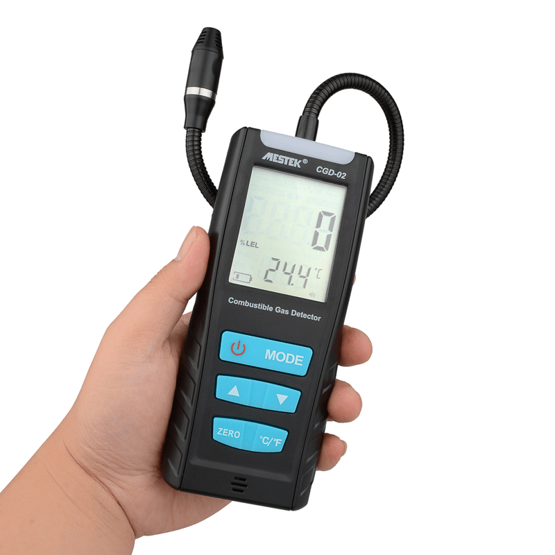 MESTEK CDG01/02 Gas Leak Detector SMART SENSOR Handheld Mini Combustible Gas Sensor Analyzer Hazardous Gas Leak - MRSLM