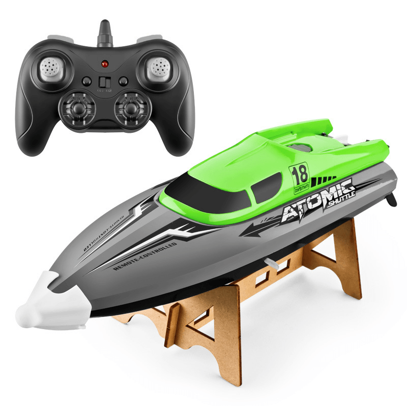 2.4G Wireless Remote Control Boat Circulating Water Cooled High Speed Speedboat - MRSLM