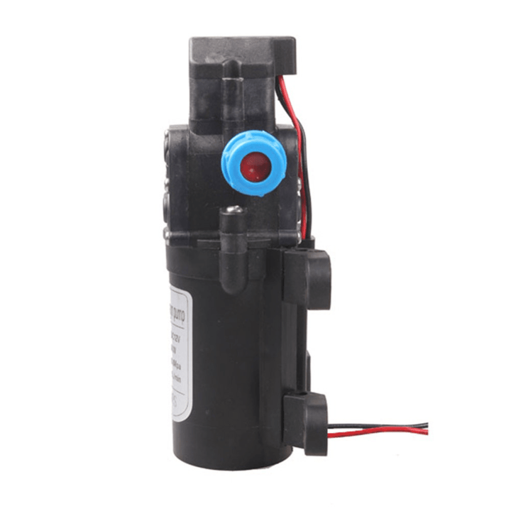 12V 60W High Pressure Micro Diaphragm Water Pump Automatic Switch 5L/Min Range 8M Diaphragm - MRSLM