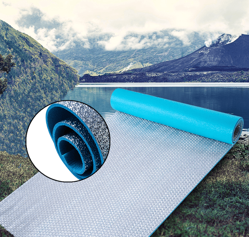 Outdoor Camping Moisture-Proof Picnic Mat Aluminum Foil Picnic Blanket - MRSLM