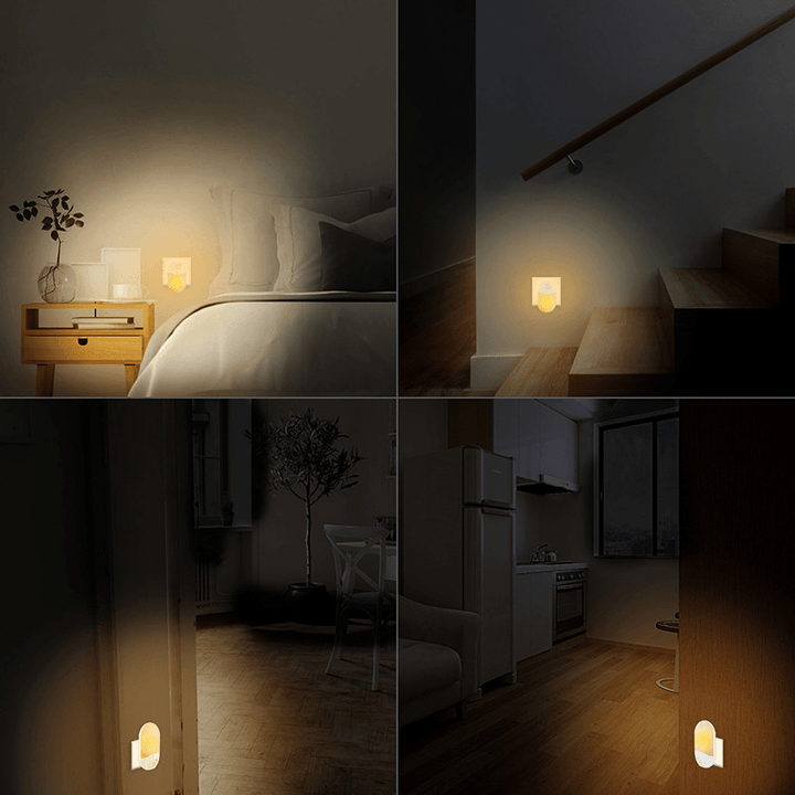 LED PIR Motion Sensor Night Light Controlled Atmosphere Sleeping Light Smart Induction Humanized Small Night Light - MRSLM