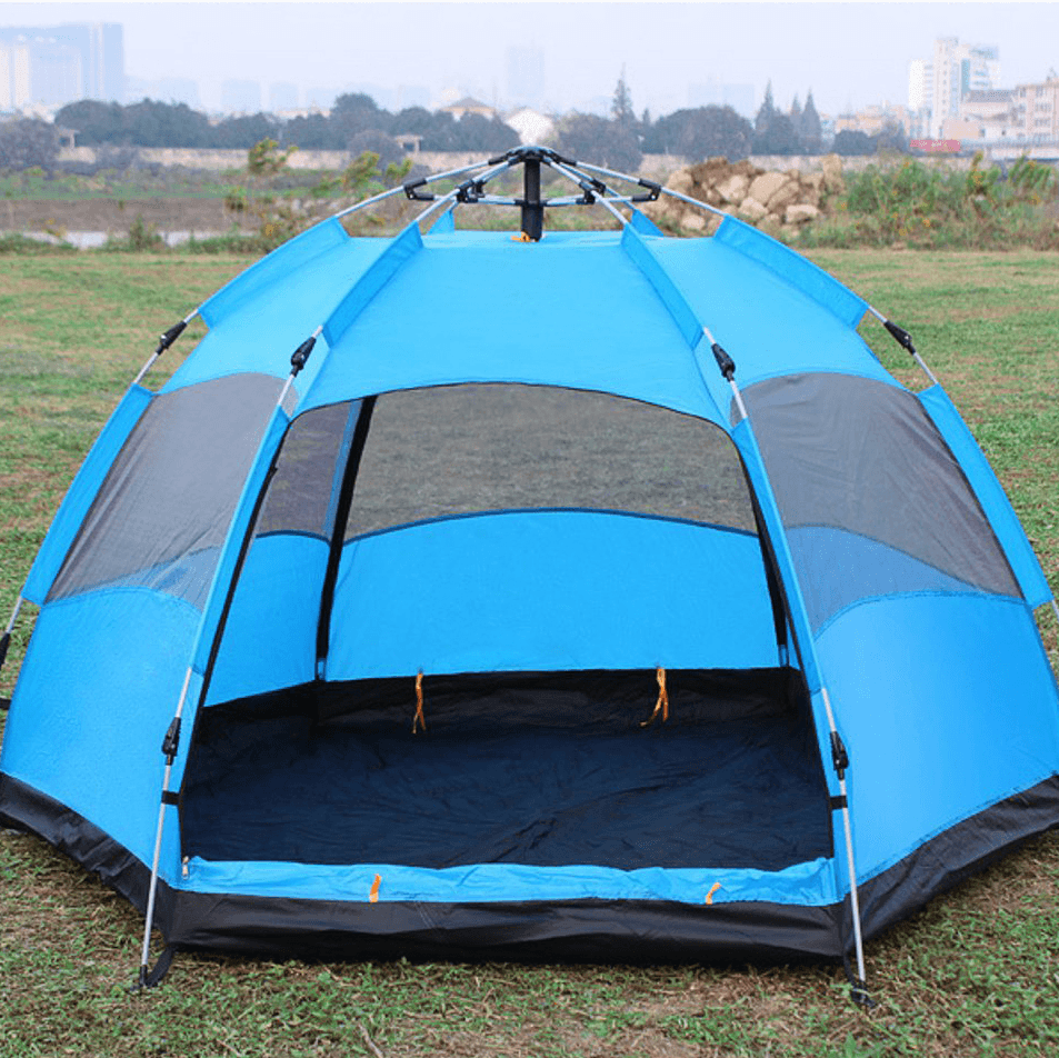 5-8 People Automatic Pop up Instant Large Tent Waterproof Outdoor Camping Family UV Sunshade Shelter - MRSLM