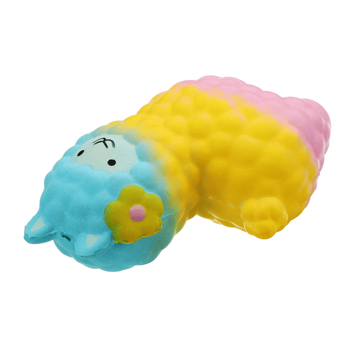 Colorful Alpacas Squishy 18*14CM Slow Rising Collection Gift Soft Toy - MRSLM