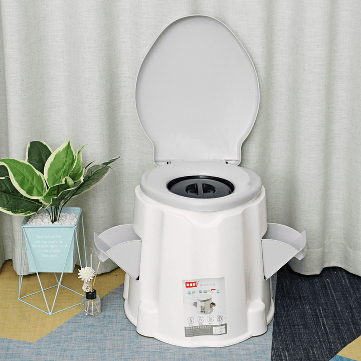 Portable Toilet Seat Old Gravida Home Bath Indoor Removable Potty Commode - MRSLM