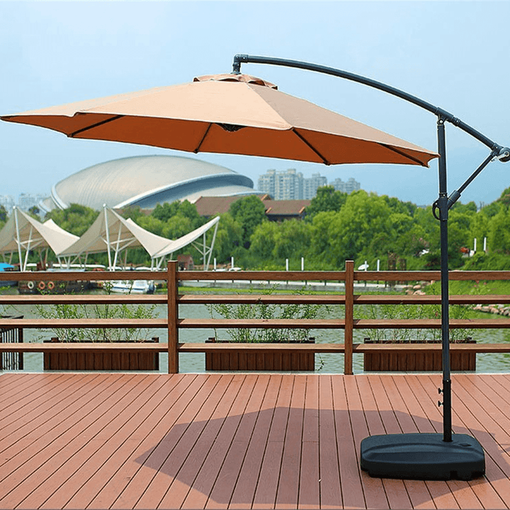 110X300Cm Parasol Waterproof Sunshade Beach Umbrella Replacement Cloth for Outdoor Garden Patio Camping Umbrella - MRSLM