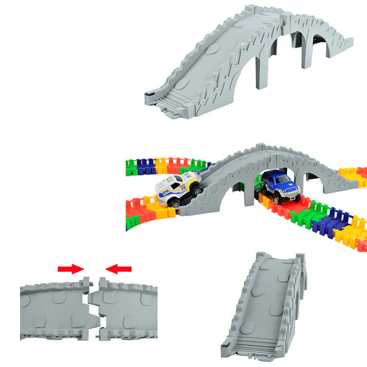 Children'S Electric Track DIY Assembling Toys - MRSLM