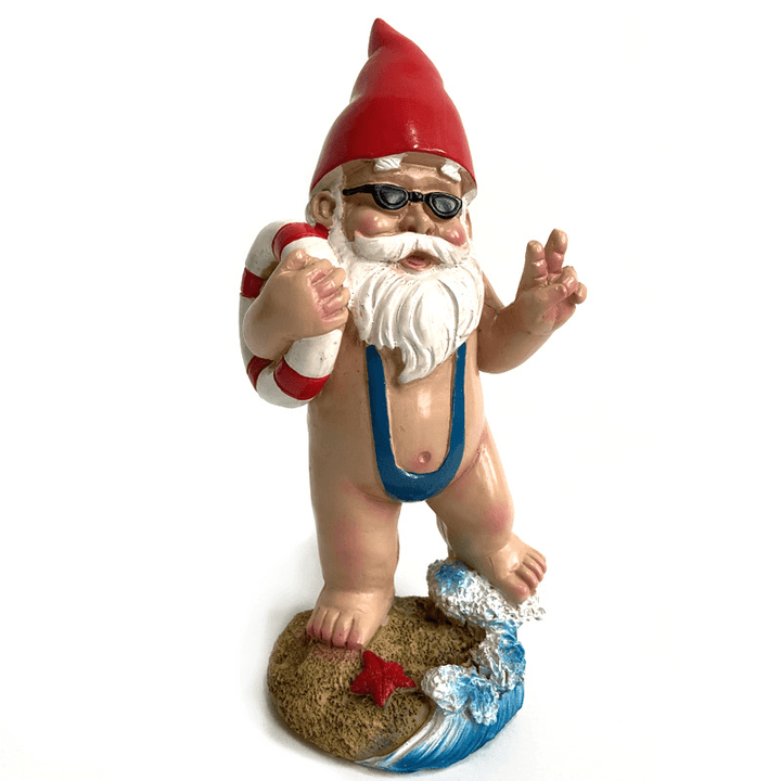 Resin Statue Ornament Decoration Swimsuit Dwarf - MRSLM