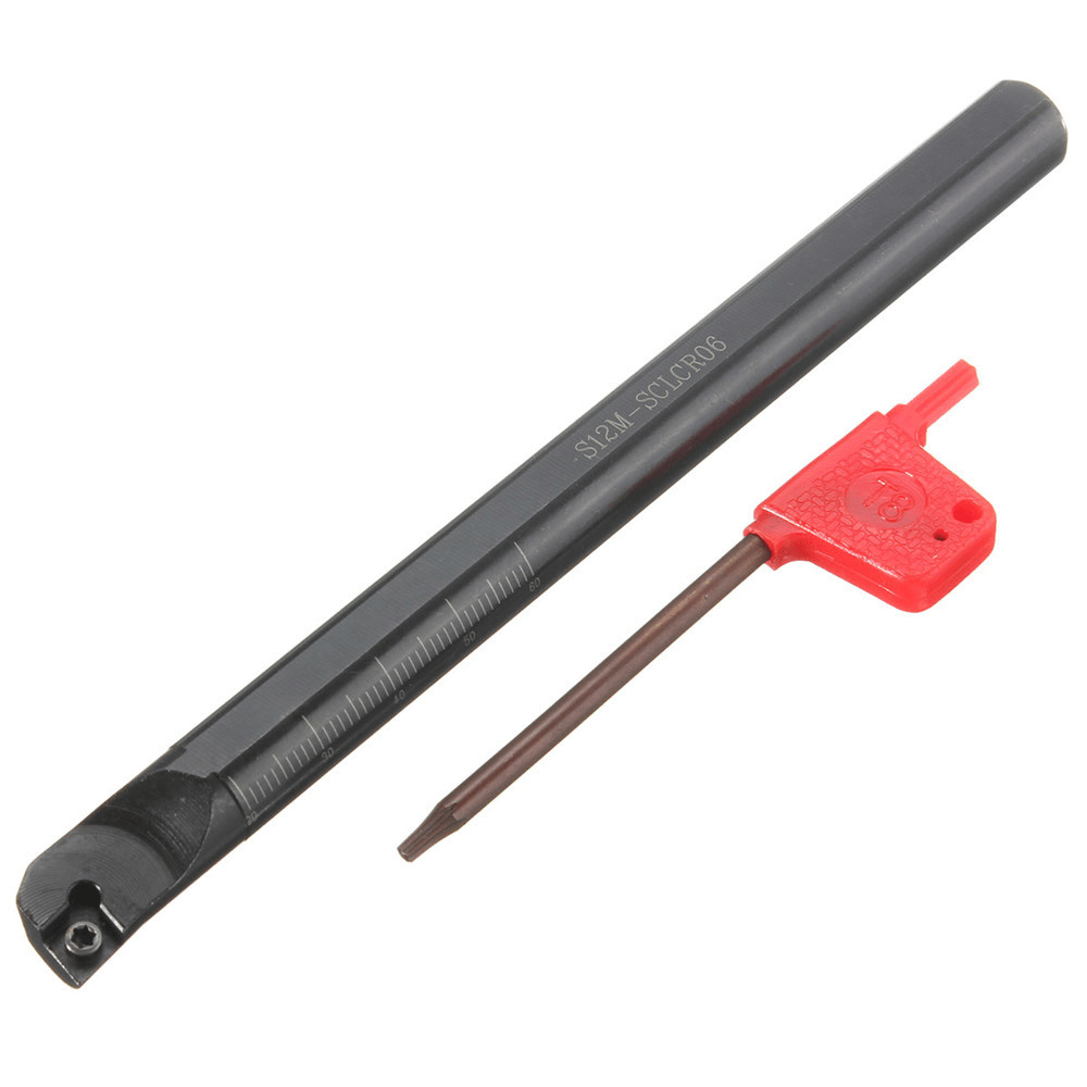 S12M-SCLCR06 12X150Mm Lathe Boring Bar Turning Tool Holder for CCMT0602 Insert - MRSLM