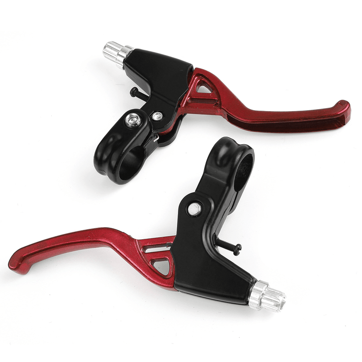 1 Pair Aluminum Alloy MTB Bicycle BMX Road Bike Handle Hand V Bar Brake Levers - MRSLM