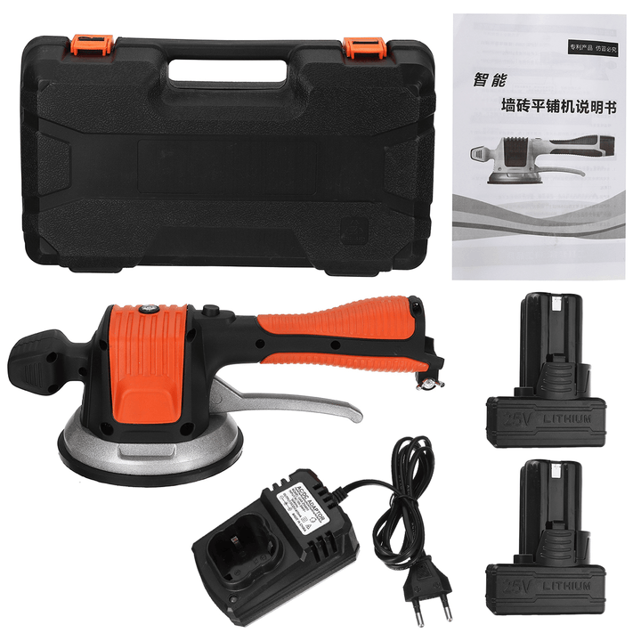 25V 120X120Cm 6 Speeds Tile Tiling Machine Vibrator Strong Suction LED Ceramic Floor - MRSLM