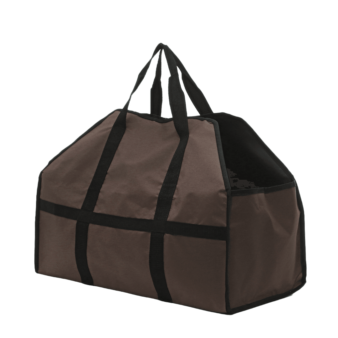 210D Oxford Cloth Firewood Carrier Bag Wood Holder Storage Bag Tote Organizer Outdoor Camping Picnic BBQ - MRSLM