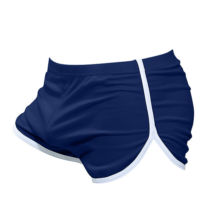 Mens Loose Home Sport Soft Cotton Boxer Shorts Sleepwear - MRSLM