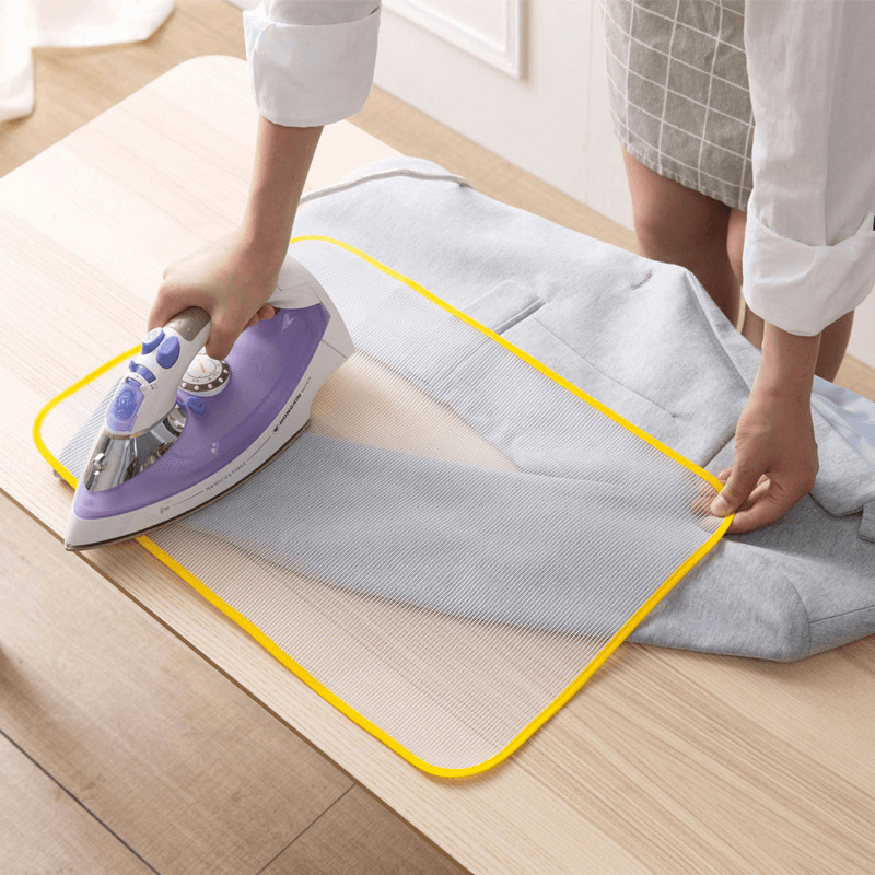 Protective Press Wire Mesh Ironing Delicate Garment Clothes Ironing Board Cover - MRSLM