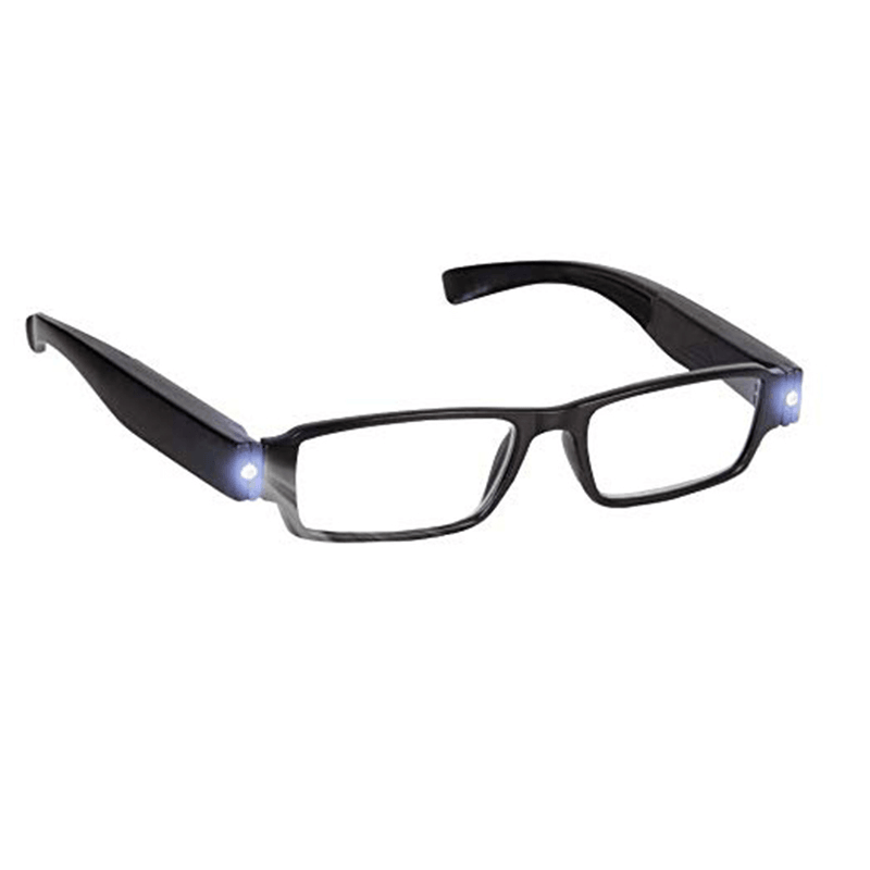 Rimmed Reading Glasses Eyeglasses Spectacal with LED Light - MRSLM