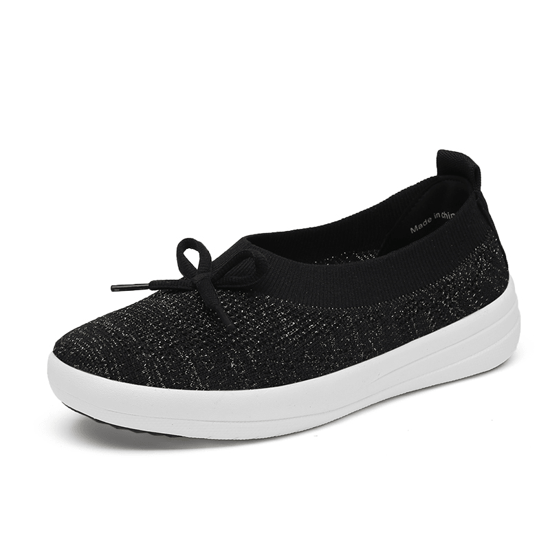 Women Breathable Knitting Outdoor Flats - MRSLM