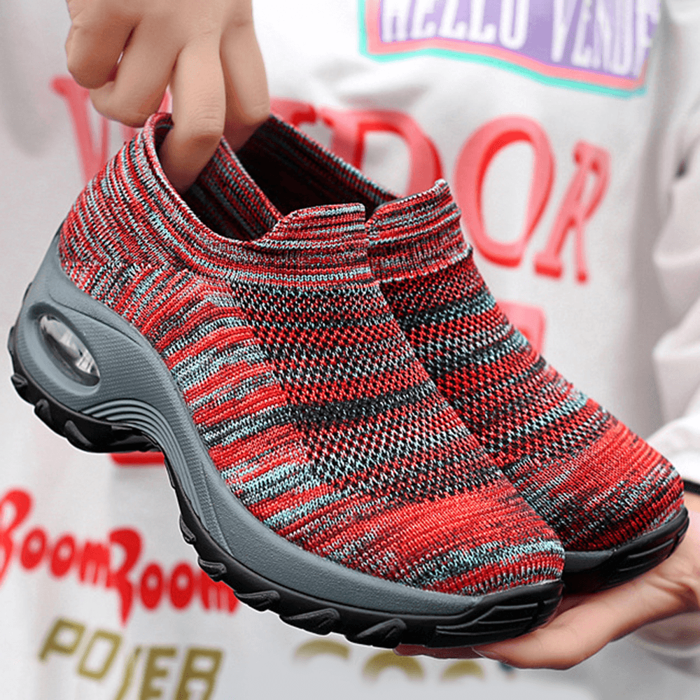 Mesh Breathable Cushioned Walking Sneakers for Women - MRSLM