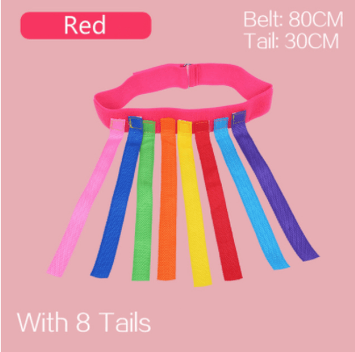 Catch the Tail Vest Pull the Tail Kindergarten Toys Children Sticky Jerseys Sense Integration Training Equipment Outdoor Sports Games - MRSLM