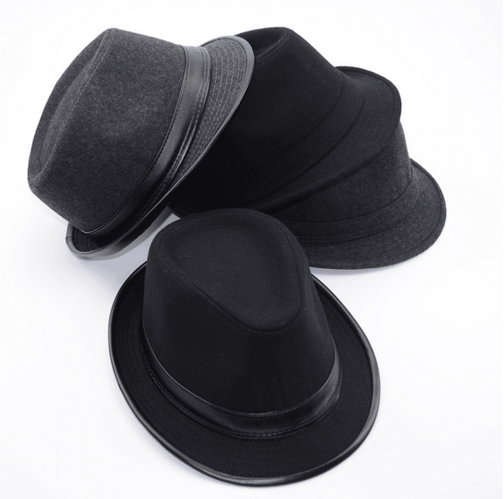 British Fashion Men Woolen Top Hat - MRSLM