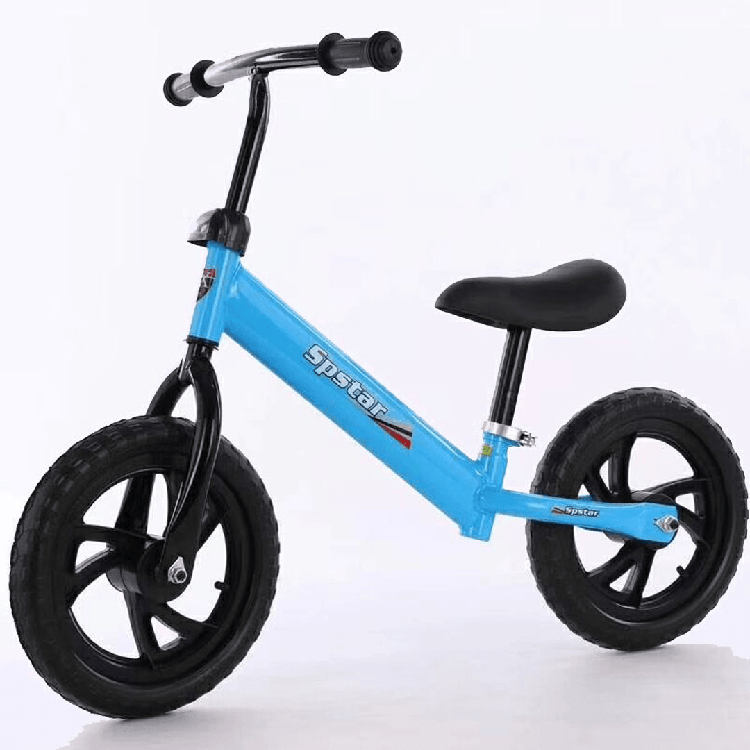 2 Wheels No Pedal Toddler Balance Bike Kids Training Walker Bmx Bike Adjustable Height 89-129Cm for 2-6 Years Old Boys&Girls - MRSLM