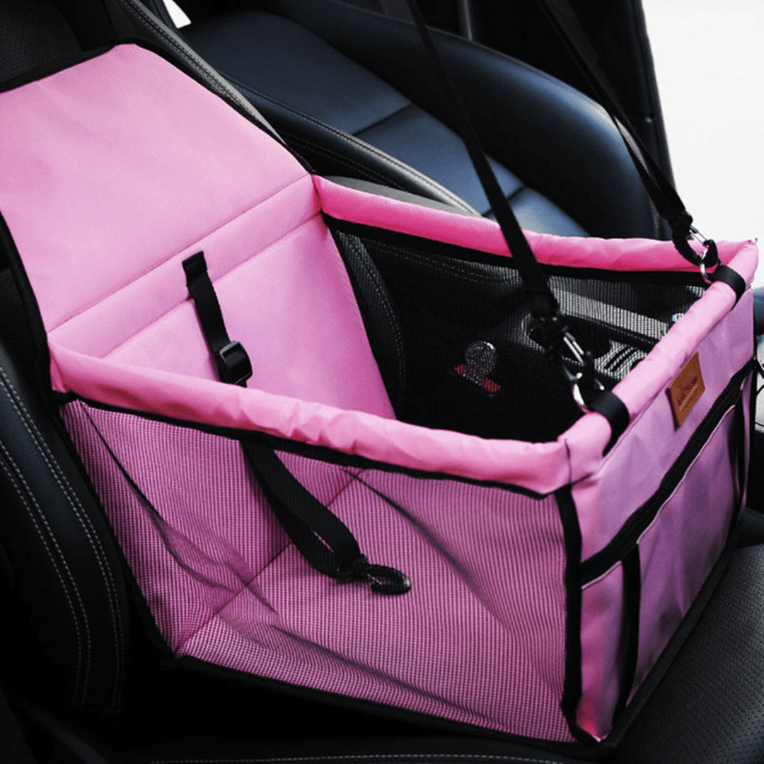 Foldable Pet Dog Car Seat Cover Safe Basket Protector Puppy Travel Pet Carrier Bag - MRSLM