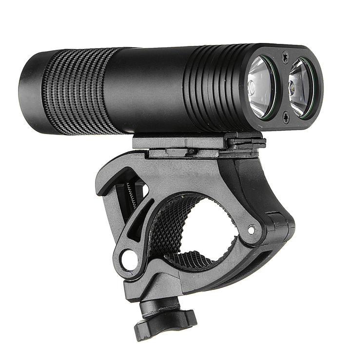 3000LM Double LED Rechargeable Bicycle Head Light Bike Type-C Lamp+Rotating Mount Headlamp - MRSLM