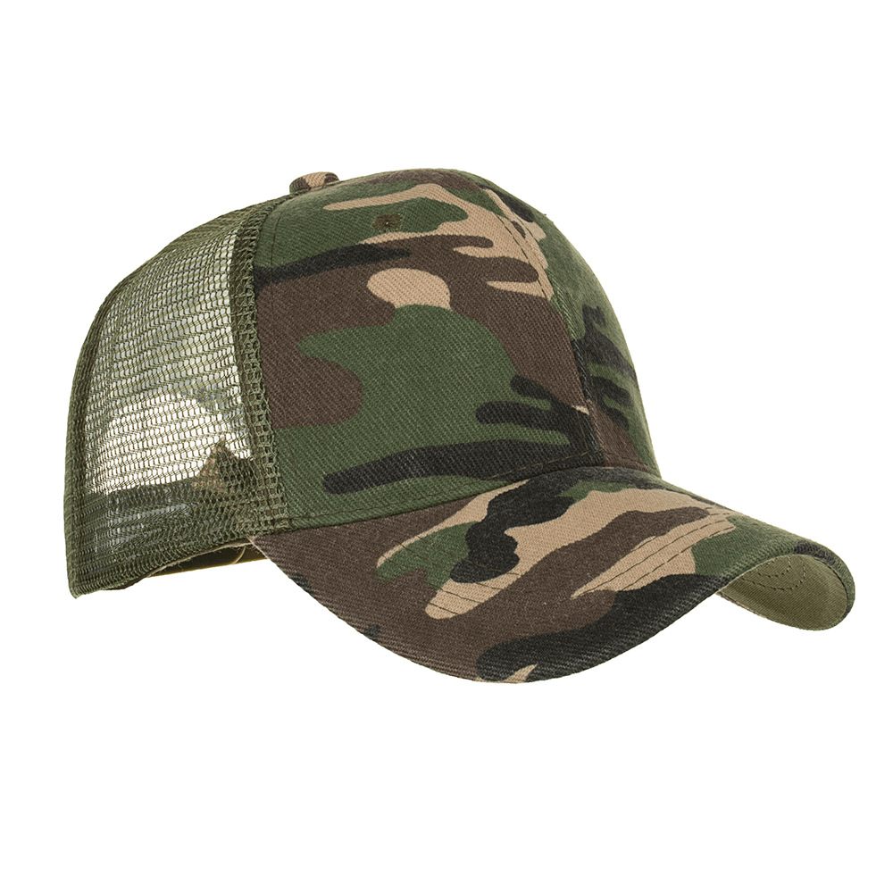 Camouflage Mesh Cap Baseball Cap - MRSLM