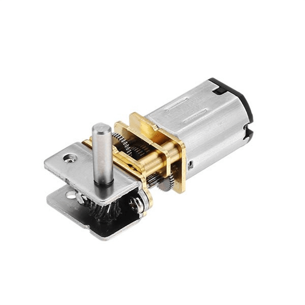 DC12V Gear Motor Encoder Speed Reduction Gearbox 20/60/110/200RPM Reducer Replacement Motor - MRSLM