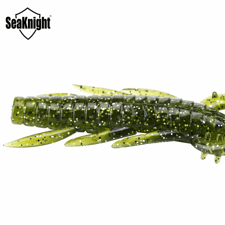 Seaknight SL019 6Pcs 10G 101.5Mm/4'' Soft Fishing Lure Worm Swinging Tail Fishing Bait - MRSLM