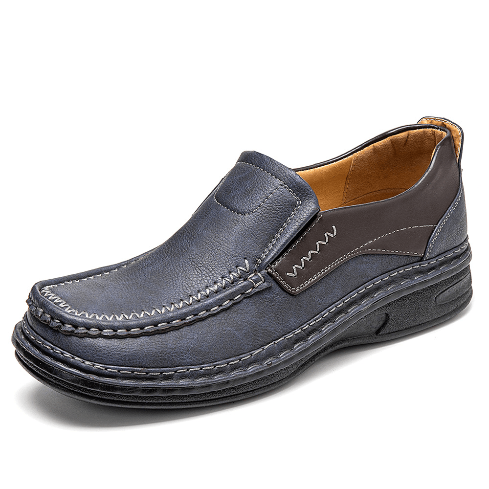 Men Slip-On Soft Sole Non Slip Wear Resistant Casual Shoes - MRSLM