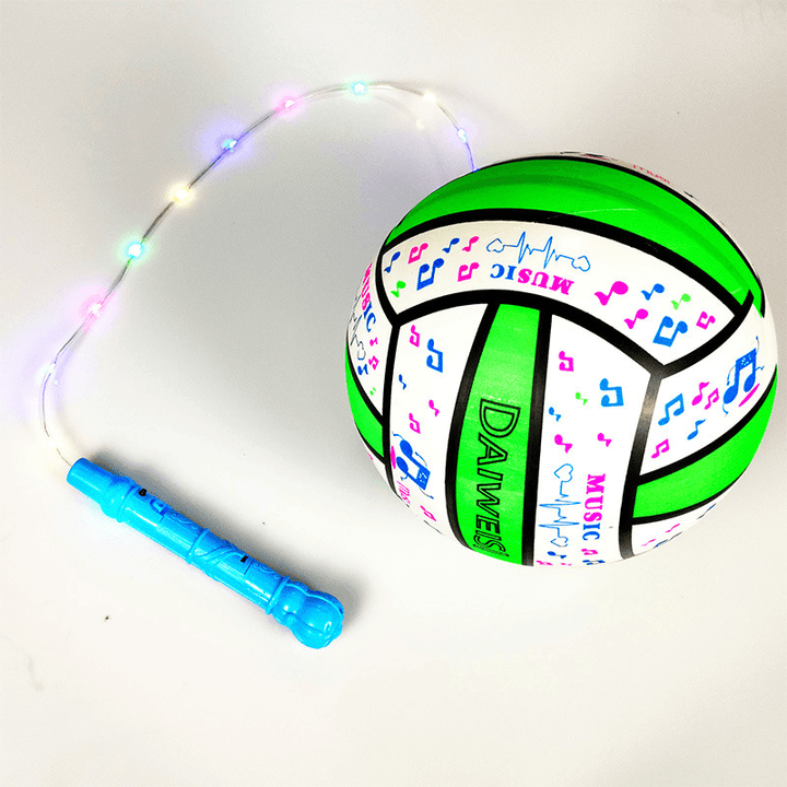 Luminous Swing Ball Fitness Ball, Inflatable Bouncy Ball - MRSLM