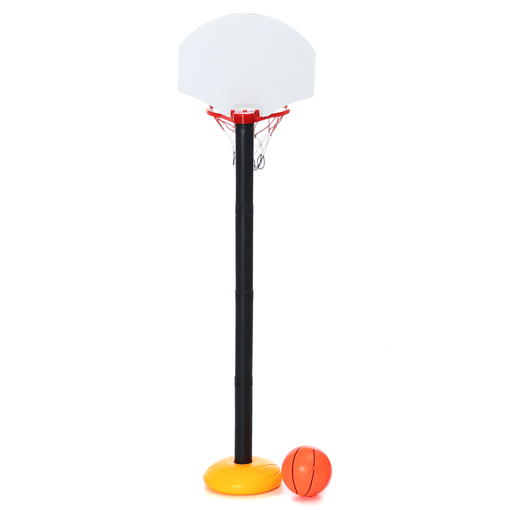 Children Basketball Rack Family Game Adjustable Sport Basketball Box Set Home Toys - MRSLM