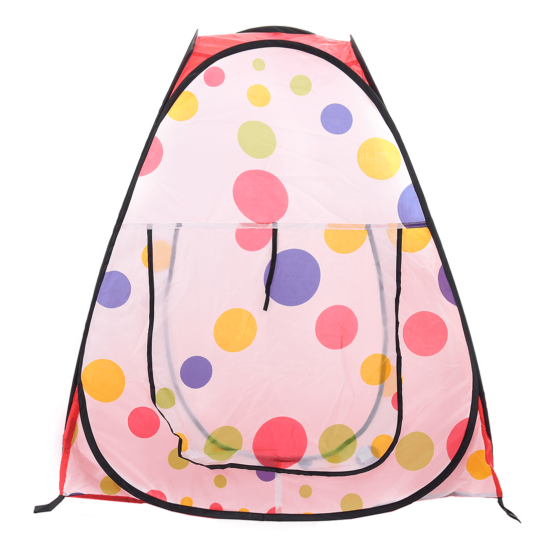 Foldable Baby Game House Tent for Kids Children Plastic Toy House Inflatable Game Tent Yard Ball Pool Chilren'S Crawl Tunnel - MRSLM