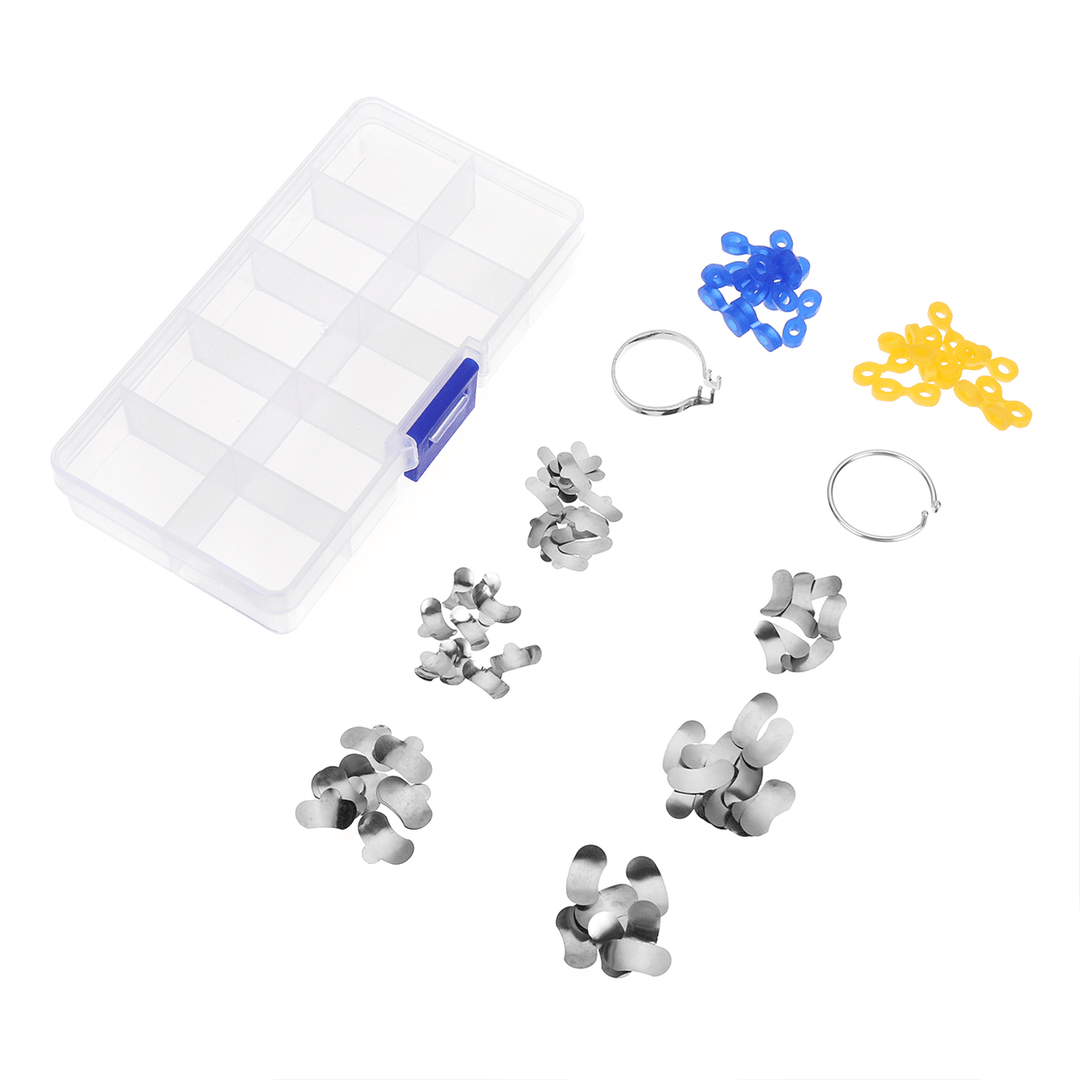 TOR VM 100Pcs Dental Matrix Sectional Contoured Metal Matrices Tools No. 1.398 - MRSLM