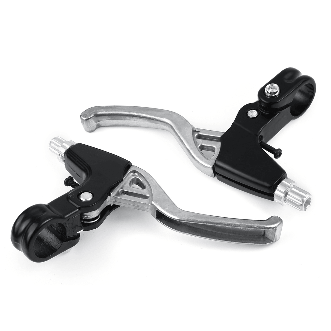 1 Pair Aluminum Alloy MTB Bicycle BMX Road Bike Handle Hand V Bar Brake Levers - MRSLM