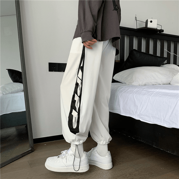 Autumn Cropped Trousers Men'S Fashion Brand Trousers - MRSLM