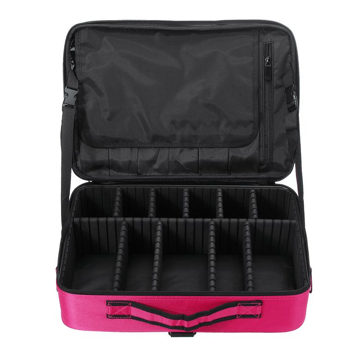 Ipree® 3 Sizes Women Fashion Oxford Cosmetic Bag Travel Makeup Organizer Professional Make up Box Cosmetics Pouch Bags - MRSLM