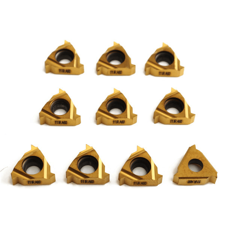 SNR0010K11 Internal Lathe Threading Boring Turning Tool with 10Pcs 11IR A60 Inserts - MRSLM