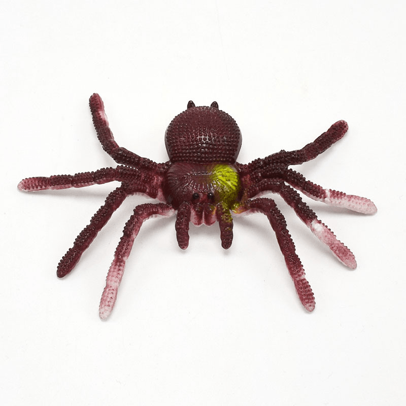 Color Soft Rubber Spider TPR Big Insect Model - MRSLM