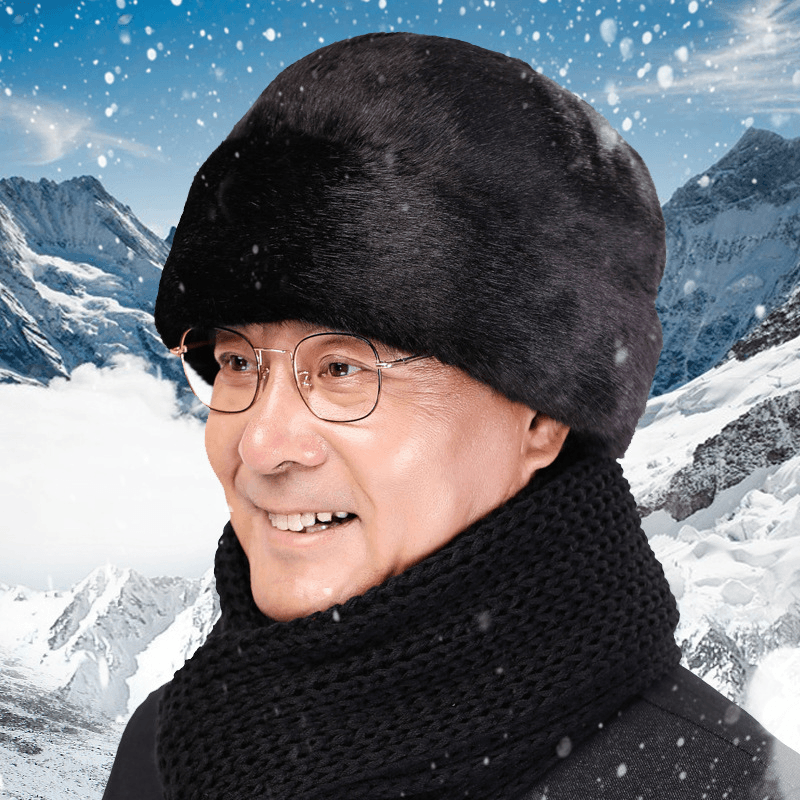 Winter Warm Cotton Hat for Middle-Aged and Elderly People - MRSLM