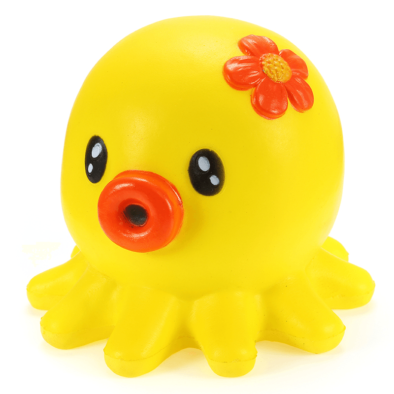 Squishy Octopus Jumbo 14Cm Slow Rising Collection Gift Decor Soft Squeeze Toy - MRSLM