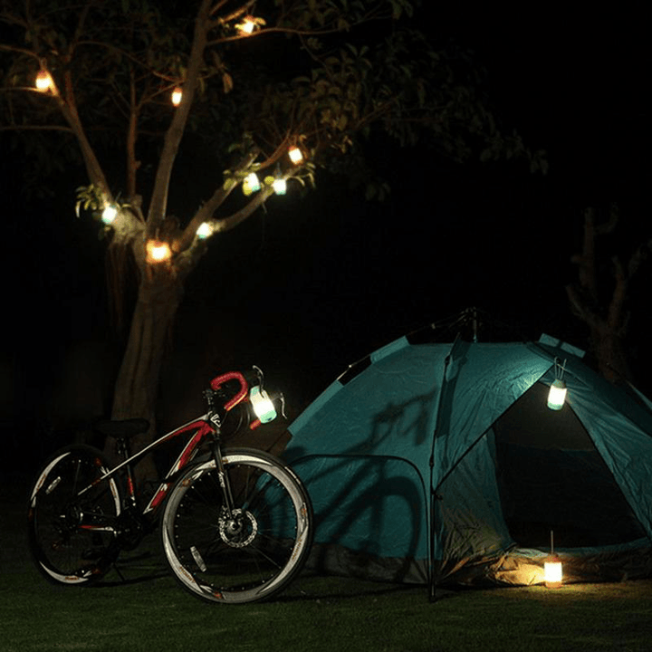 BIKEIGHT Romantic Telescopic Switch Milk Bottle Shape LED Light Silicone USB Charging Bedside Light - MRSLM