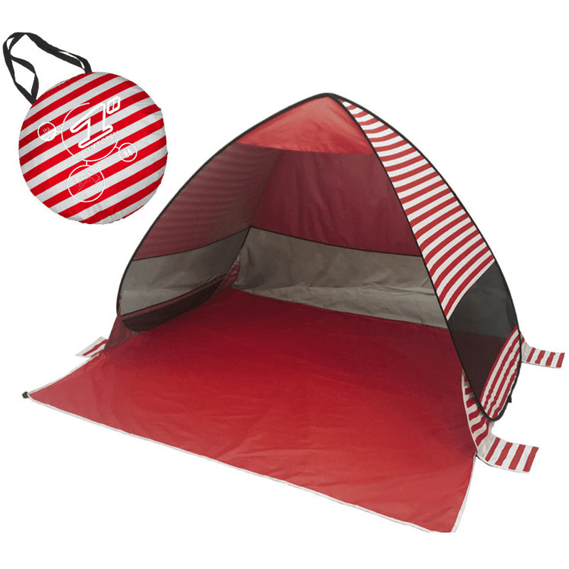 Fully Automatic P0P-UP Tent 2 Second Quick Open Beach Tent with Storage Bag Portable UV Protection Sunshade - MRSLM