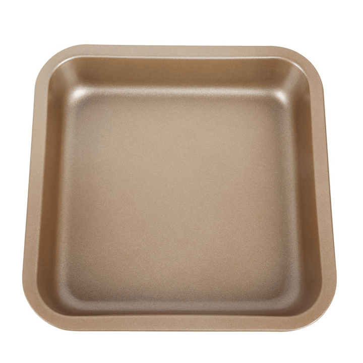 KC-OP02 8 Inches Stainless Steel Non-Stick Square Pizza Cake Mold Bread Cookie Tray Oven Pan - MRSLM