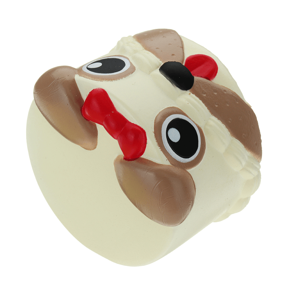 Dog Head Squishy 9*6CM Slow Rising with Packaging Collection Gift Soft Toy - MRSLM