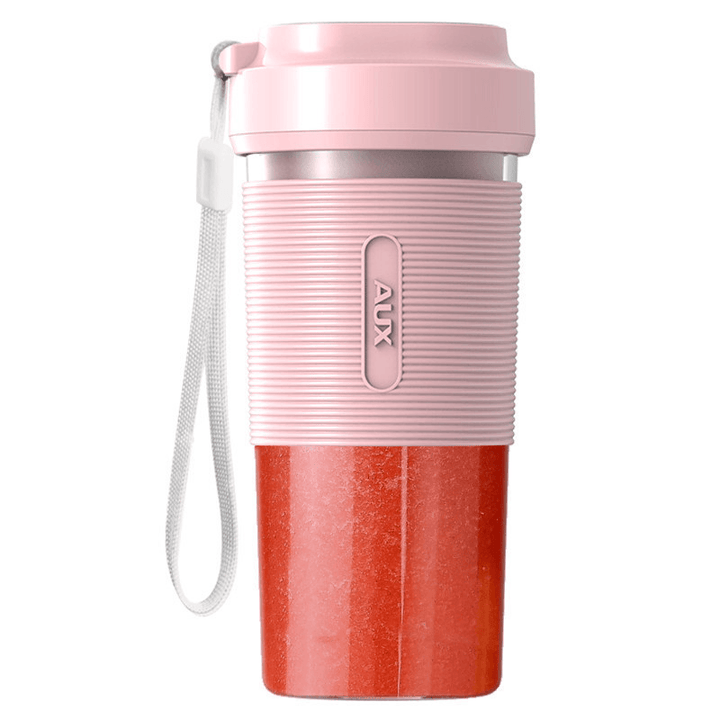 AUX HX-BL98 50W 300Ml Fruit Juicer Bottle Portable DIY USB Juicing Extracter Cup Outdoor Travel - MRSLM