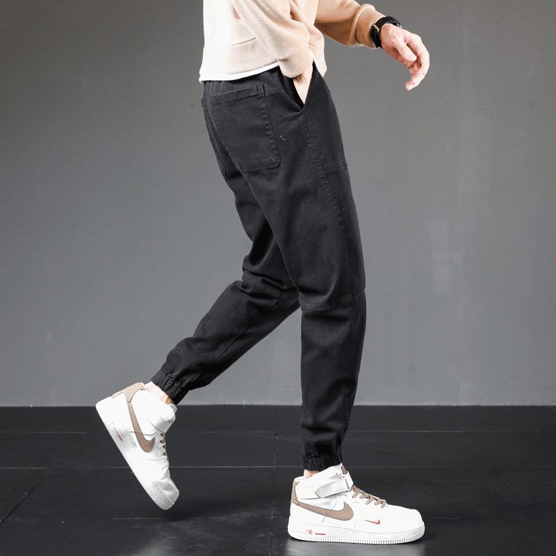 Casual Pants Men'S Harem Loose Cargo Trousers - MRSLM