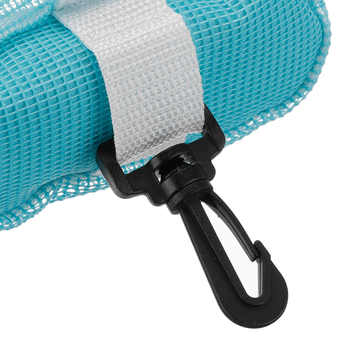 Diving Reel Bolt Snap & SMB Safety Marker Buoy Mesh Gear Bag Equipment Holder Carry Pouch - MRSLM